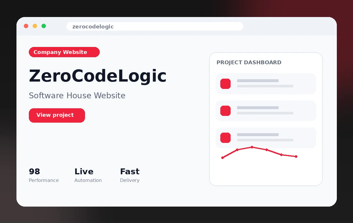 ZeroCodeLogic project preview